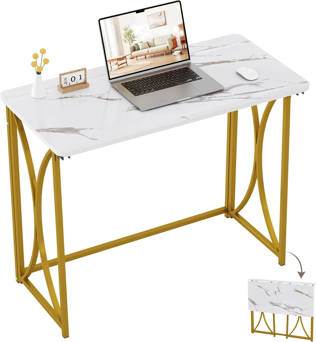 Space‑Saving Foldable Small Computer Desk