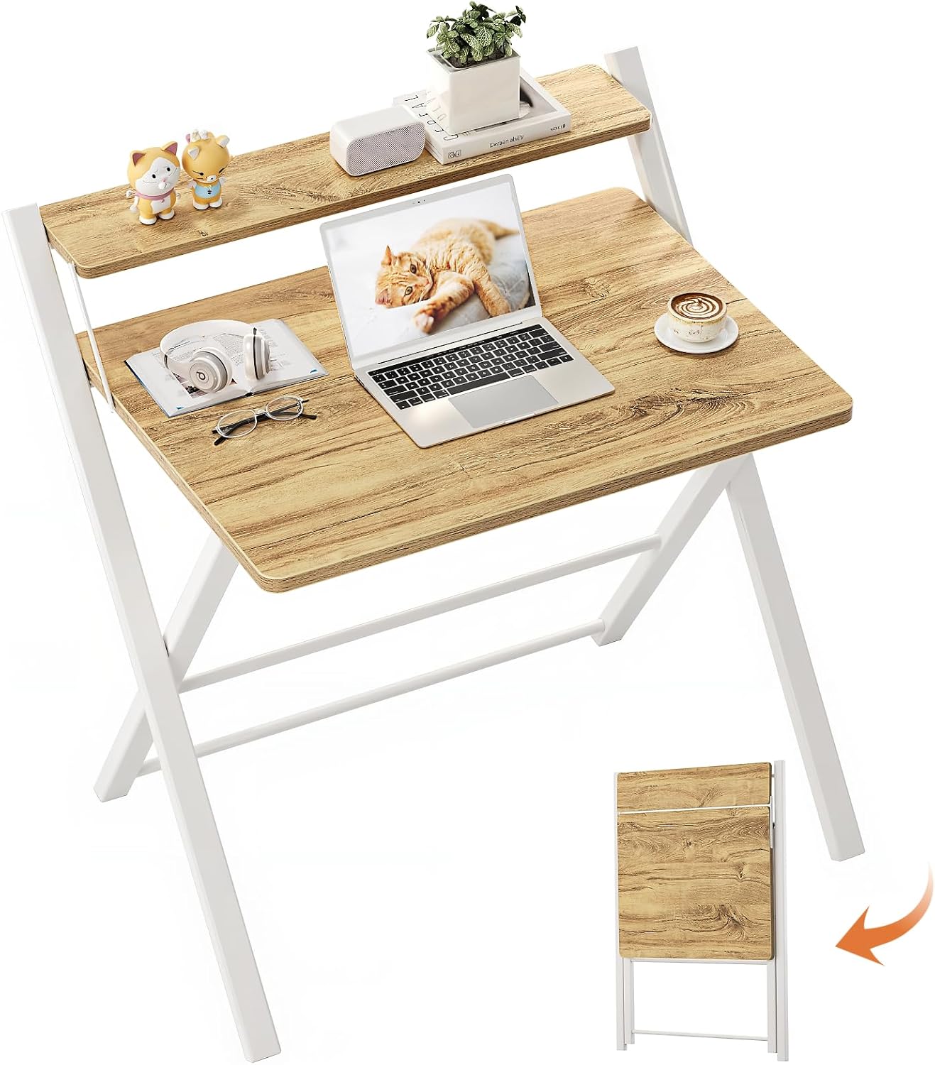 Sturdy Foldable Desk For Small Spaces