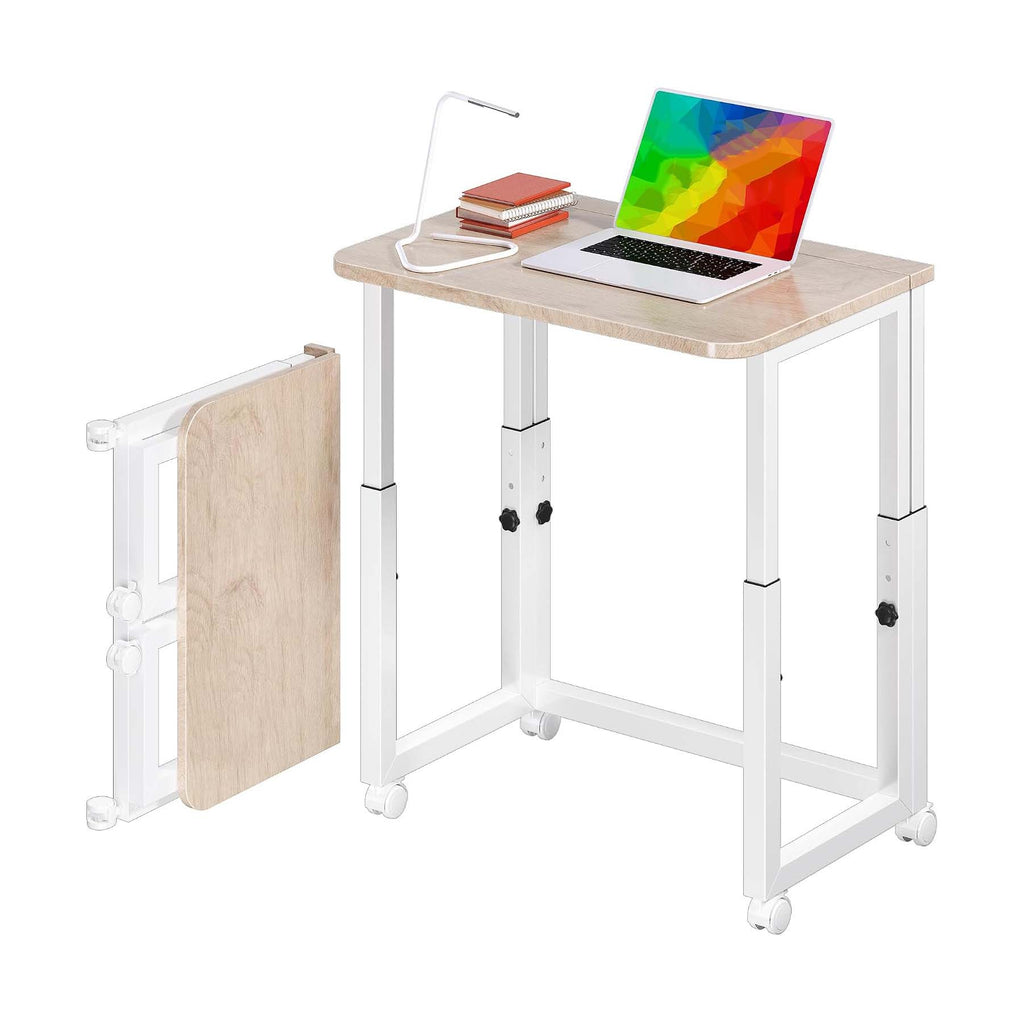 Height‑Adjustable Rolling Foldable Desk