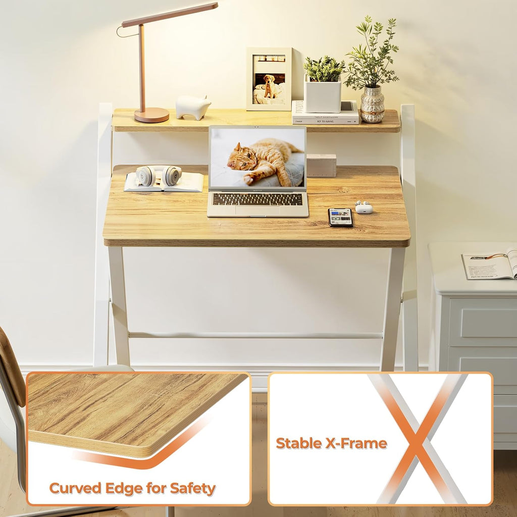 Sturdy Foldable Desk For Small Spaces