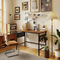 Foldable Computer Desk With Removable Pegboard