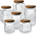 Vintage Airtight Glass Food Storage Jar Set
